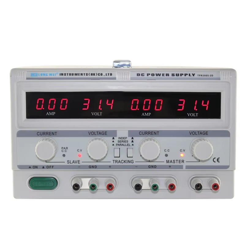 TPR-3005-2D Dual Channel Adjus - Dual Channel Linear Power Supply 30V 5A ulasan dan harga