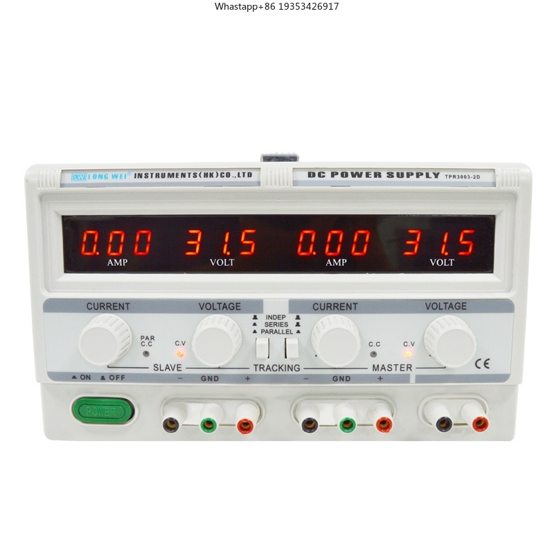 New Adjustable Linear DC Power - Dual Channel Linear Power Supply 30V 5A ulasan dan harga