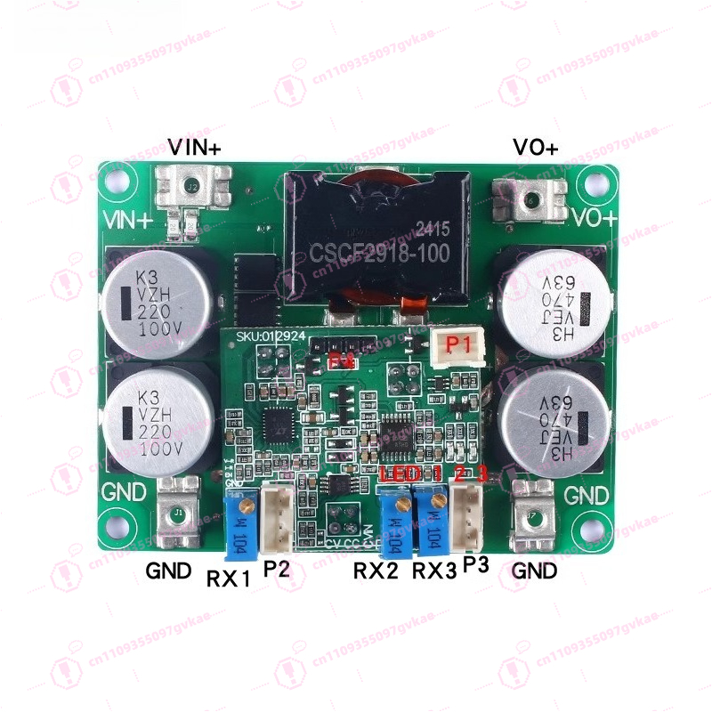 1000W DC-DC Synchronous Step-d - Step Down Dc Power Supply Module 1000W ulasan dan harga