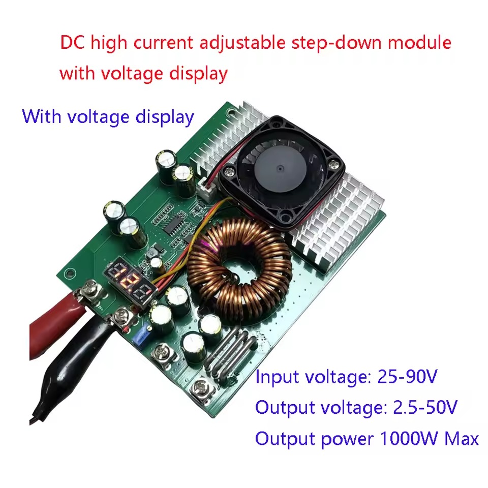 1000W 50A Step Down Module DC  - Step Down Dc Power Supply Module 1000W ulasan dan harga