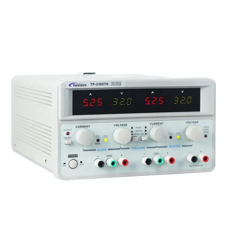 2026/Twintex TP-2305E 300W Sym - Dual Channel Linear Power Supply 30V 5A ulasan dan harga