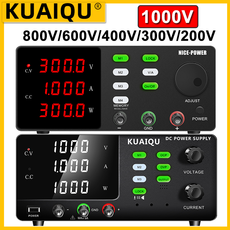 KUAIQU 1000V 1A High Voltage D - Switching Dc Power Supply 300V 1A ulasan dan harga