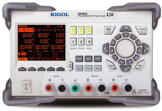 Rigol DP832 3 Channels Triple  - Linear Dc Power Supply Triple Output ulasan dan harga